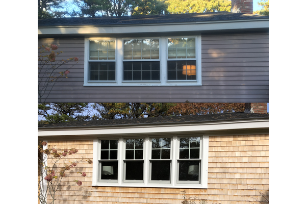 New windows and siding